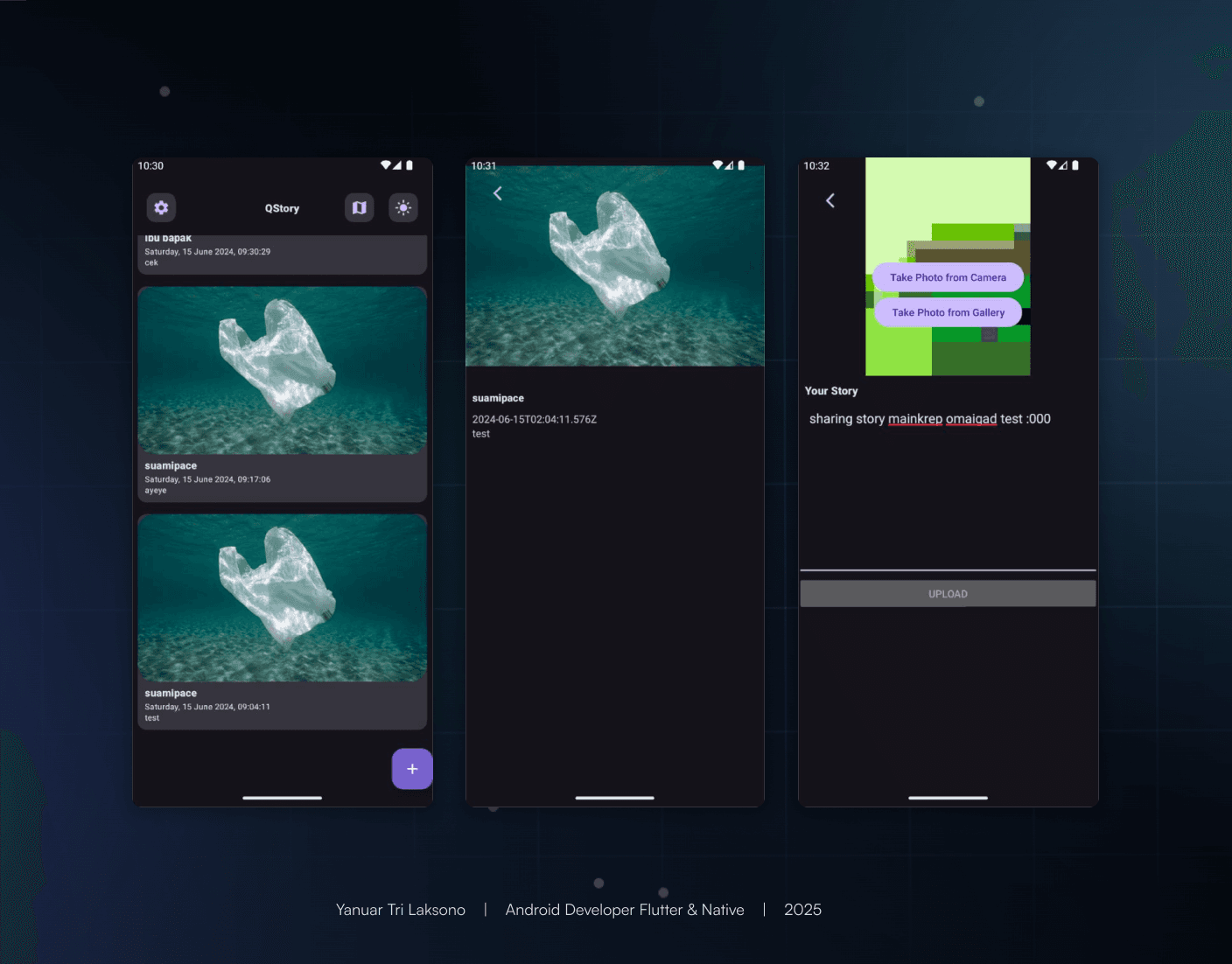 QStory: Sharing Stories via Mobile Phone — preview